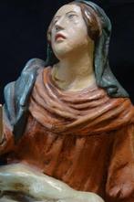 100079=Maria met het corpus van Christus.1711, Antiek en Kunst, Ophalen of Verzenden