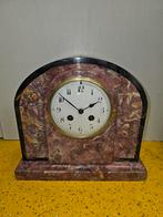 Art Deco Marmeren Klok - Jaren 30, Antiek en Kunst, Ophalen of Verzenden