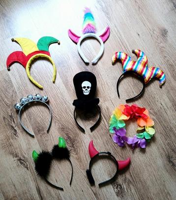Diverse feest diadeems nieuw alles in 1 koop. beschikbaar voor biedingen
