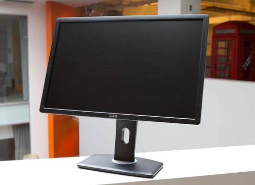 Grote Professionele Led Lcd 24Inch Dell/P2412Hb Kantelbaar, Computers en Software, Monitoren, Gebruikt, DVI, HDMI, VGA, In hoogte verstelbaar