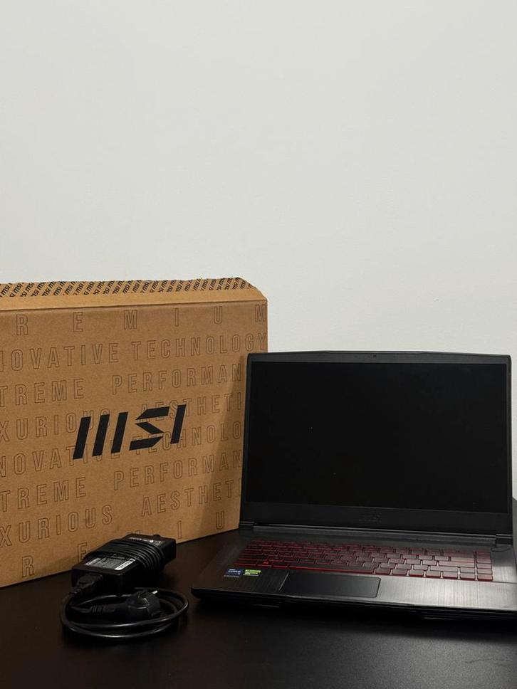 MSI GF63 i7 RTX4050 16GB 512GB SSD, bijna nieuw!, Computers en Software, Windows Laptops, Zo goed als nieuw, 15 inch, SSD, 3 tot 4 Ghz