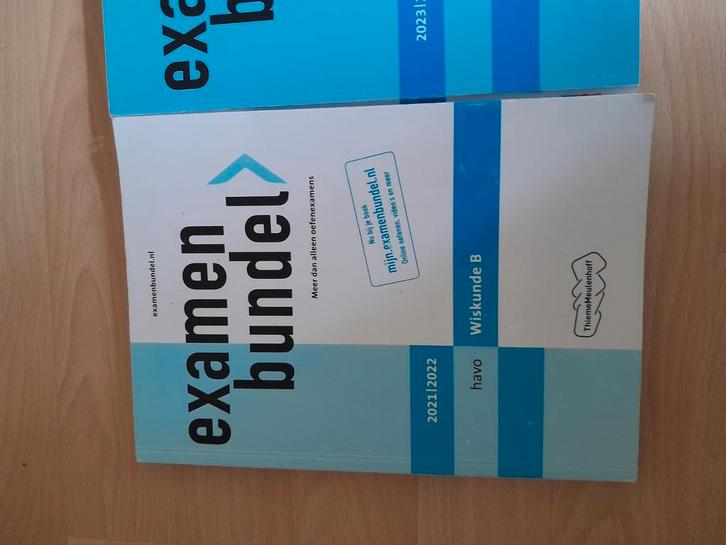 havo Wiskunde B 2021/2022 examenbundel, Boeken, Schoolboeken, Zo goed als nieuw, Nederlands, HAVO, Ophalen of Verzenden