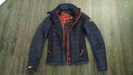 Superdry Jas  blauw  met ritszakken  maat XXS / mt 176, Kinderen en Baby's, Kinderkleding | Maat 176, Ophalen, Jas