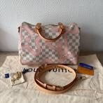 Als nieuw Louis Vuitton Speedy 30 Damier Rosé Tahitienne, Ophalen, Zo goed als nieuw, Overige kleuren, Handtas
