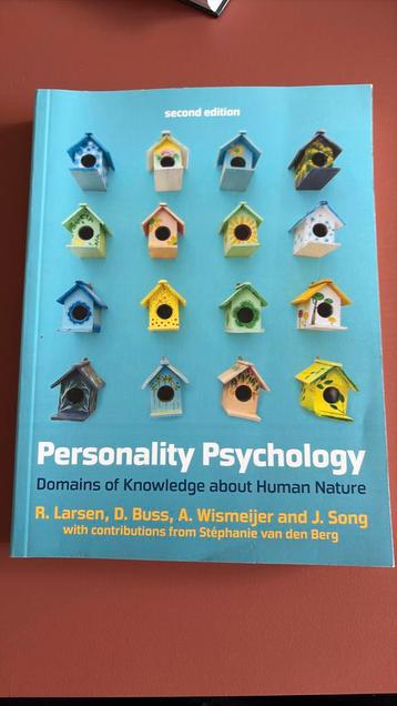 Personality psychology beschikbaar voor biedingen