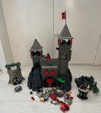 Playmobil - kasteel met handleiding en veel extra’s, Ophalen of Verzenden, Zo goed als nieuw