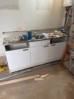 Keukenblok met lades - Vandaag ophalen!, Huis en Inrichting, Ophalen, Gebruikt, Wit, 150 tot 200 cm