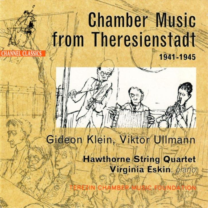 CHAMBER MUSIC FROM THERESIENSTADT Klein Ullmann CD CHANNEL, Cd's en Dvd's, Cd's | Klassiek, Gebruikt, Kamermuziek, Modernisme tot heden