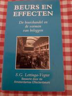 BEURS/EFFECTEN EN HANDBOEK BELEGGER, Boeken, Ophalen of Verzenden, Zo goed als nieuw, Achtergrond en Informatie