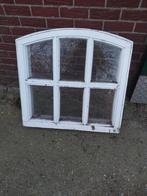 Oud gevelraam met zes ruiten, Gevelraam of Ruit, Gebruikt, 80 tot 120 cm, 80 tot 120 cm