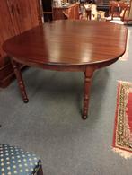 Grote Engelse Regency Coulissen Tafel Mahonie Nieuwstaat, EU, 100 tot 150 cm, EU, Ophalen of Verzenden