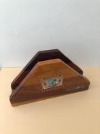 Houten brief / servettenstandaard uit Suriname, Ophalen of Verzenden, Gebruikt