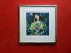 James He Qí: Maria Magdalena (zeefdruk 2/280, 2000), Antiek en Kunst, Kunst | Litho's en Zeefdrukken, Ophalen of Verzenden