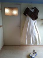 Trouwjurk incl losse hoepel inc schoenen en bondkraag, Ophalen of Verzenden, Zo goed als nieuw, Wit, Trouwjurk