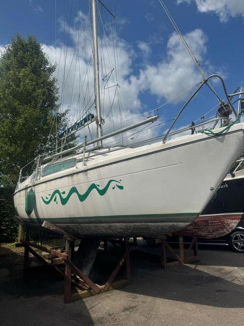 Motorzeilboot dehler delanta76ak, Watersport en Boten, Zeilen en Zeiltoebehoren, Gebruikt, Genaker, 6 meter of meer, Ophalen