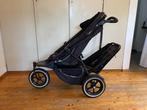 Phil & Teds duo kinderwagen, Kinderen en Baby's, Kinderwagens en Combinaties, Gebruikt, Verstelbare duwstang, Combiwagen, Ophalen