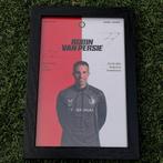 Ingelijste Feyenoord kaart Robin van Persie gesigneerd, Verzamelen, 1980 tot heden, Foto, Ophalen of Verzenden, Zo goed als nieuw