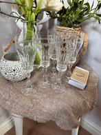 Val saint Lambert cava of champagne glazen 20,5 cm izgst, Antiek en Kunst, Ophalen