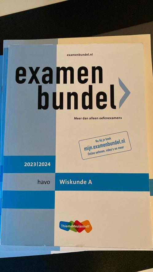 Examenbundel N.C. Keemink - havo Wiskunde A 2023/2024, Boeken, Schoolboeken, Zo goed als nieuw, Nederlands, HAVO, Ophalen