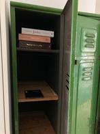 Vintage groene lockerkast, Gebruikt, Vintage, Ophalen