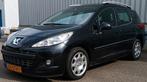 Peugeot 207 1.6 16V SW Outdoor 2011 Zwart, Auto's, Voorwielaandrijving, Stof, Zwart, 4 cilinders