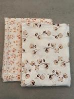2x Laken baby wiegje Kleine Keutel (YumiBaby) 75x100, Ophalen, Zo goed als nieuw, Wieg