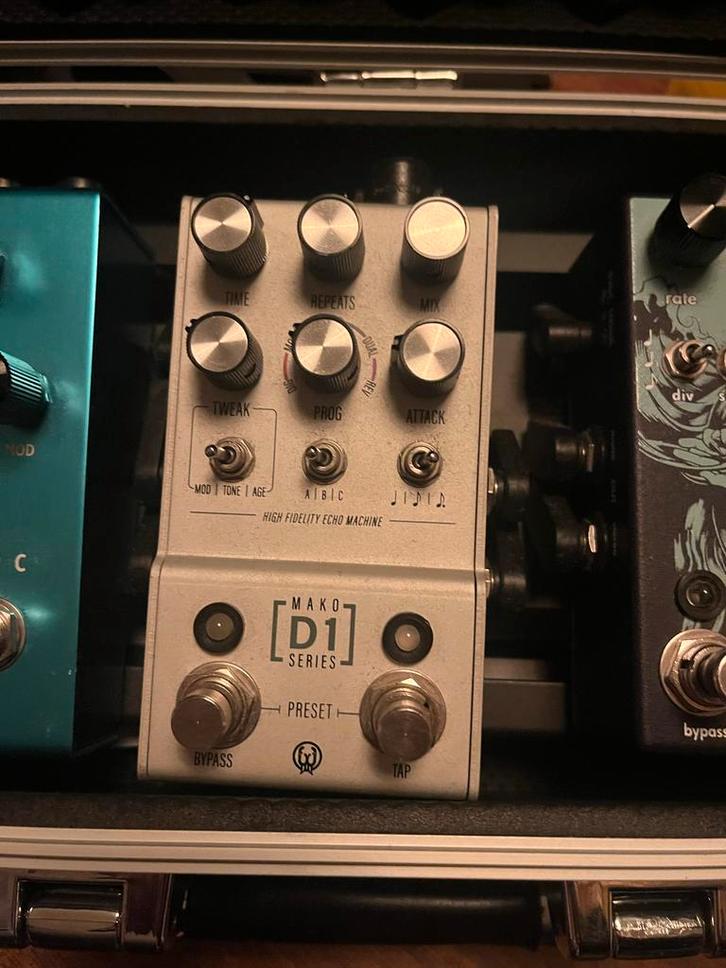 Mako D1 Delay pedaal - Goede staat!, Muziek en Instrumenten, Effecten, Gebruikt, Delay of Echo, Ophalen of Verzenden