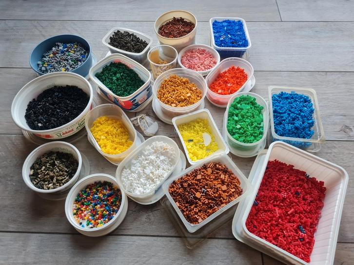 Grote Partij Ministeck, Hobby en Vrije tijd, Ministeck, Gebruikt, Losse ministeck of Strip, Ophalen of Verzenden