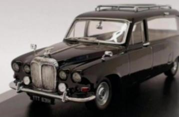 Daimler DS420 Begrafeniswagen 1/43 Oxford Models DS002 beschikbaar voor biedingen