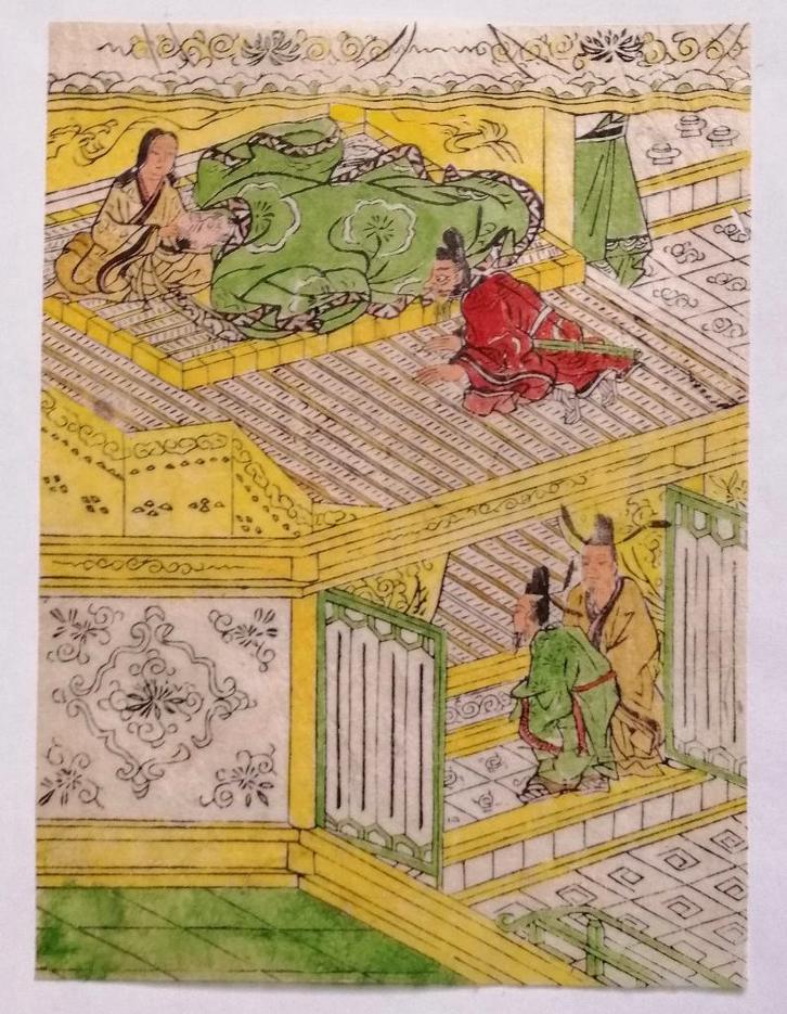 Japanse houtsnede, Antiek en Kunst, Kunst | Etsen en Gravures, Ophalen of Verzenden