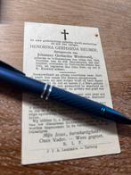 Beumer Hendrina 1836 Heerenberg 1912 Terborg x Westerveld, Ophalen of Verzenden, Bidprentje