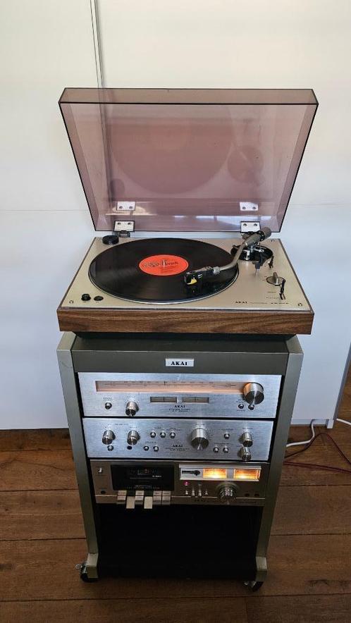 Vintage Akai set (1978), Audio, Tv en Foto, Stereo-sets, Gebruikt, Cassettedeck, Tuner of Radio, Speakers, Akai, Losse componenten