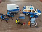 Politieauto met paardentrailer Playmobil, Kinderen en Baby's, Speelgoed | Playmobil, Ophalen of Verzenden, Gebruikt