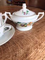 Serviesgoed met Oostindische kers decor, De Gruyter jaren 30, Antiek en Kunst, Antiek | Servies los, Ophalen of Verzenden