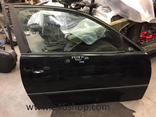 DEUR BMW E46 COMPACT RECHTS  BLACK SAPPHIRE, Auto-onderdelen, Carrosserie en Plaatwerk, Deur, BMW, Rechts, Gebruikt, Ophalen