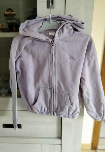 Hoodie / next maat 122 lila beschikbaar voor biedingen