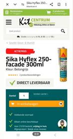 3 x Sika hyflex 250 - facade 300 ml nieuw! Betongrijs kit, Ophalen of Verzenden, Nieuw
