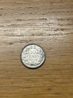 10 cent 1941 Wilhelmina, Postzegels en Munten, Munten | Nederland, Zilver, Ophalen of Verzenden, 10 cent, Koningin Wilhelmina