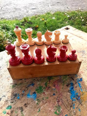 Knubbel Schaakset - (Deens / Vintage/ jaren 30 / Compleet) beschikbaar voor biedingen