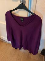 Poncho paars xl, Kleding | Dames, Paars, Maat 46/48 (XL) of groter, Ophalen of Verzenden, Zo goed als nieuw
