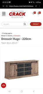 Gaaf dressoir industrieel, Ophalen, Gebruikt, Met deur(en), 200 cm of meer