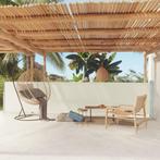 AANBIEDING | Tuinscherm uittrekbaar 117 x 600 cm crème! GRTS, Tuin en Terras, Verzenden, Nieuw, 200 cm of meer
