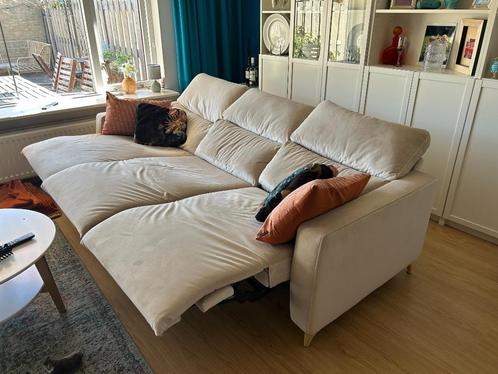 Luxe relaxbank te koop, Huis en Inrichting, Banken | Bankstellen, Zo goed als nieuw, Rechte bank, Driepersoons, 200 tot 250 cm