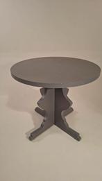 Rond bijzettafeltje - Grijs, Ophalen, Rond, Minder dan 55 cm, 45 tot 60 cm