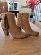 Mooie suède look enkellaarsjes, maat 39., Ophalen of Verzenden, Zo goed als nieuw