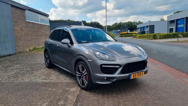 Porsche Cayenne 4.8 Turbo Tiptronic S 2012 Grijs, Auto's, Porsche, Particulier, Cayenne, Benzine, G, SUV of Terreinwagen, Automaat