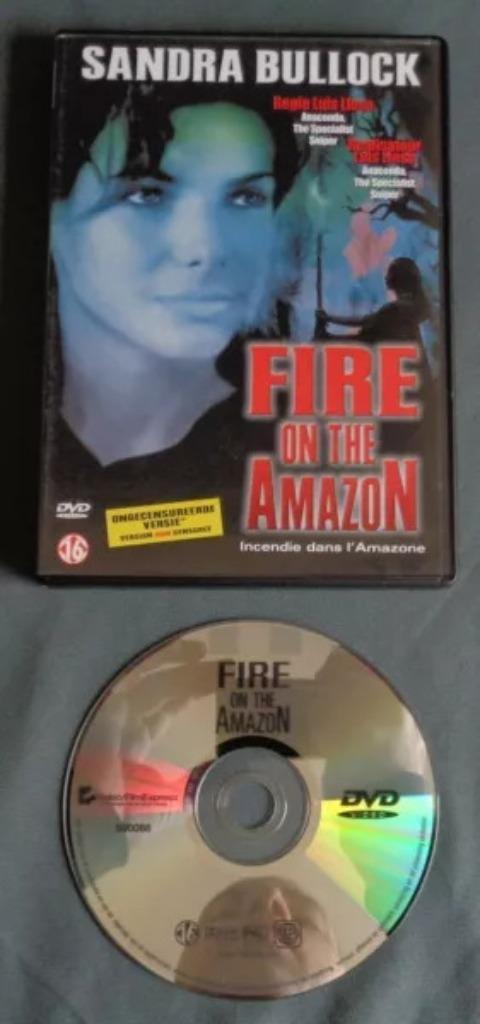FIRE ON THE AMAZON ONGECENSUREERDE VERSIE dvd Ned ond. Fra., Cd's en Dvd's, Dvd's | Actie, Zo goed als nieuw, Actie, Verzenden