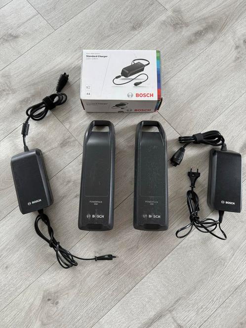 Bosch Powerpack 400 Fietsaccu's met Opladers, Fietsen en Brommers, Fietsaccessoires | Fietsaccu's, Gebruikt, Ophalen of Verzenden