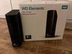 WD Elements 8TB Externe Harde Schijf - USB 3.0, HDD, 8TB, Zo goed als nieuw, Desktop