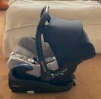 Hele set: Maxi Cosi én Family Fix én verkleiner én voetenzak, Ophalen, Gebruikt, Isofix, 0 t/m 13 kg
